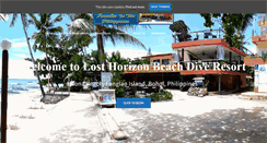 Desktop Screenshot of losthorizonresort.net