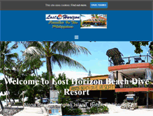 Tablet Screenshot of losthorizonresort.net