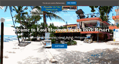 Desktop Screenshot of losthorizonresort.com